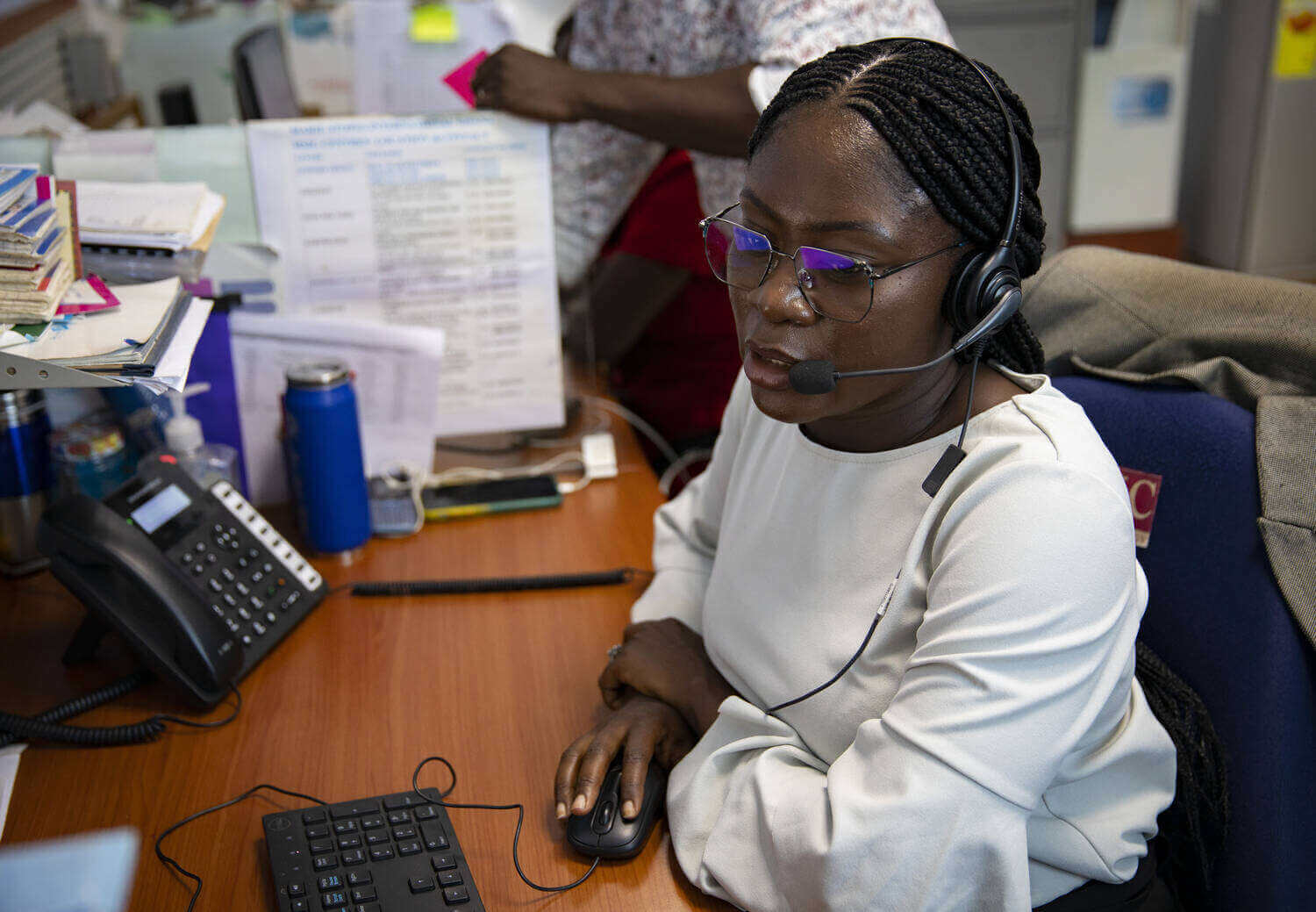 Afua Ghana call centre