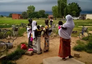 Outreach in rural Burkina Faso