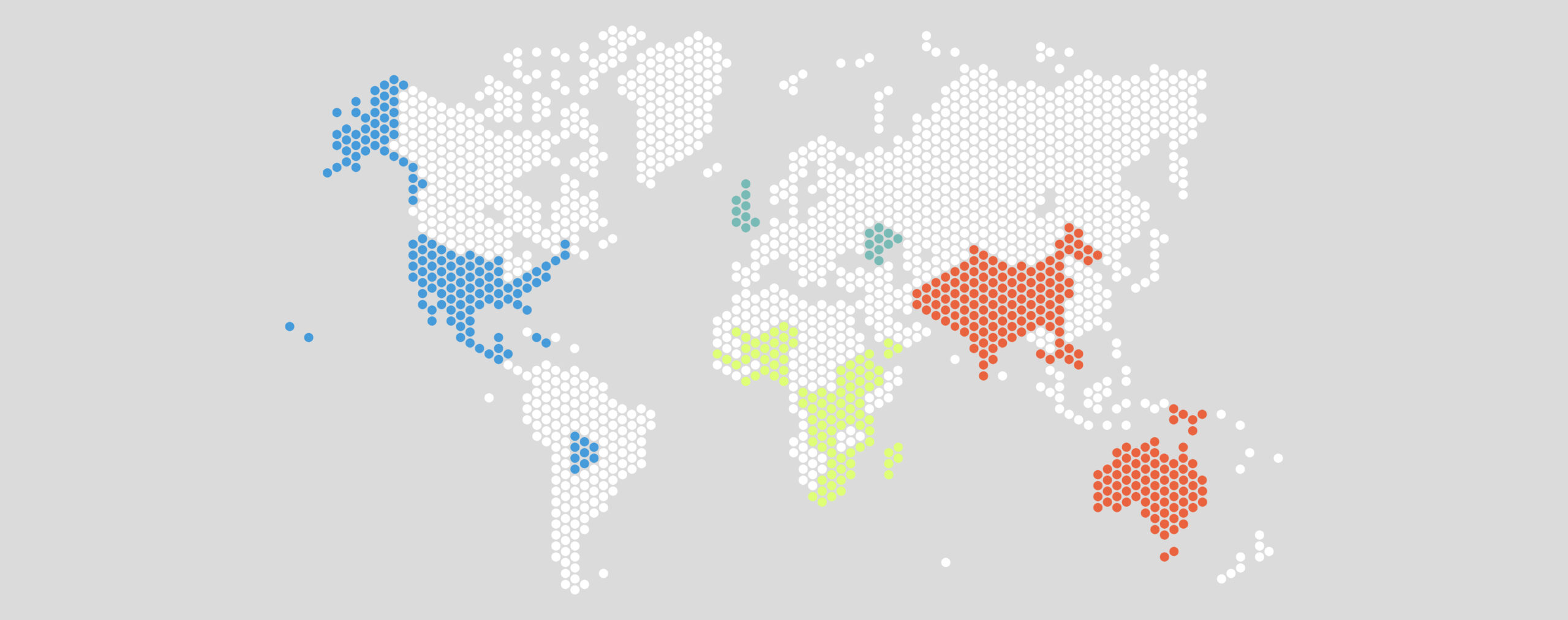 Country programme map